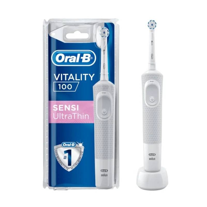 Brosse À Dents Électrique ORAL-B Sensitive - Blanc